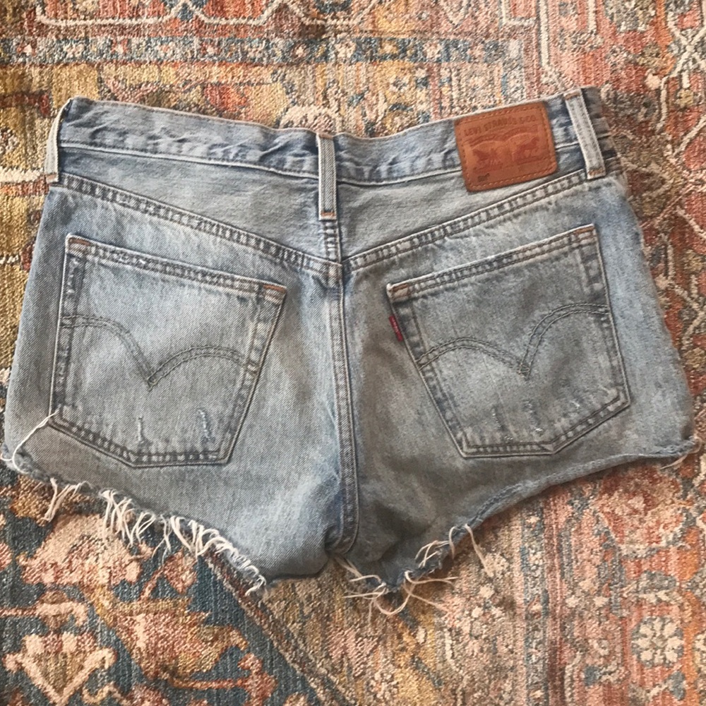 Levi Strauss & Co. 501 denim shorts